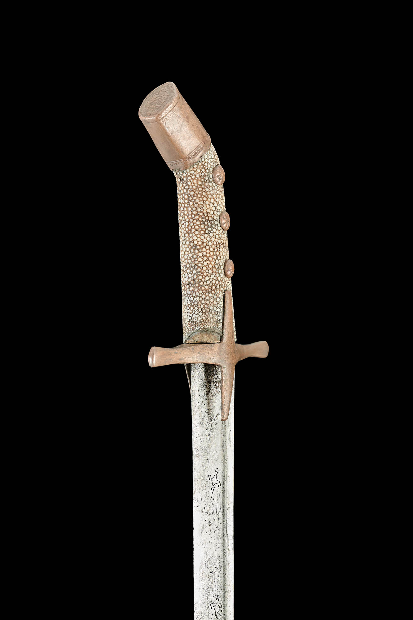 TATAR SABER SWORD DECORATED WITH RHOMBS - Image 20 of 21