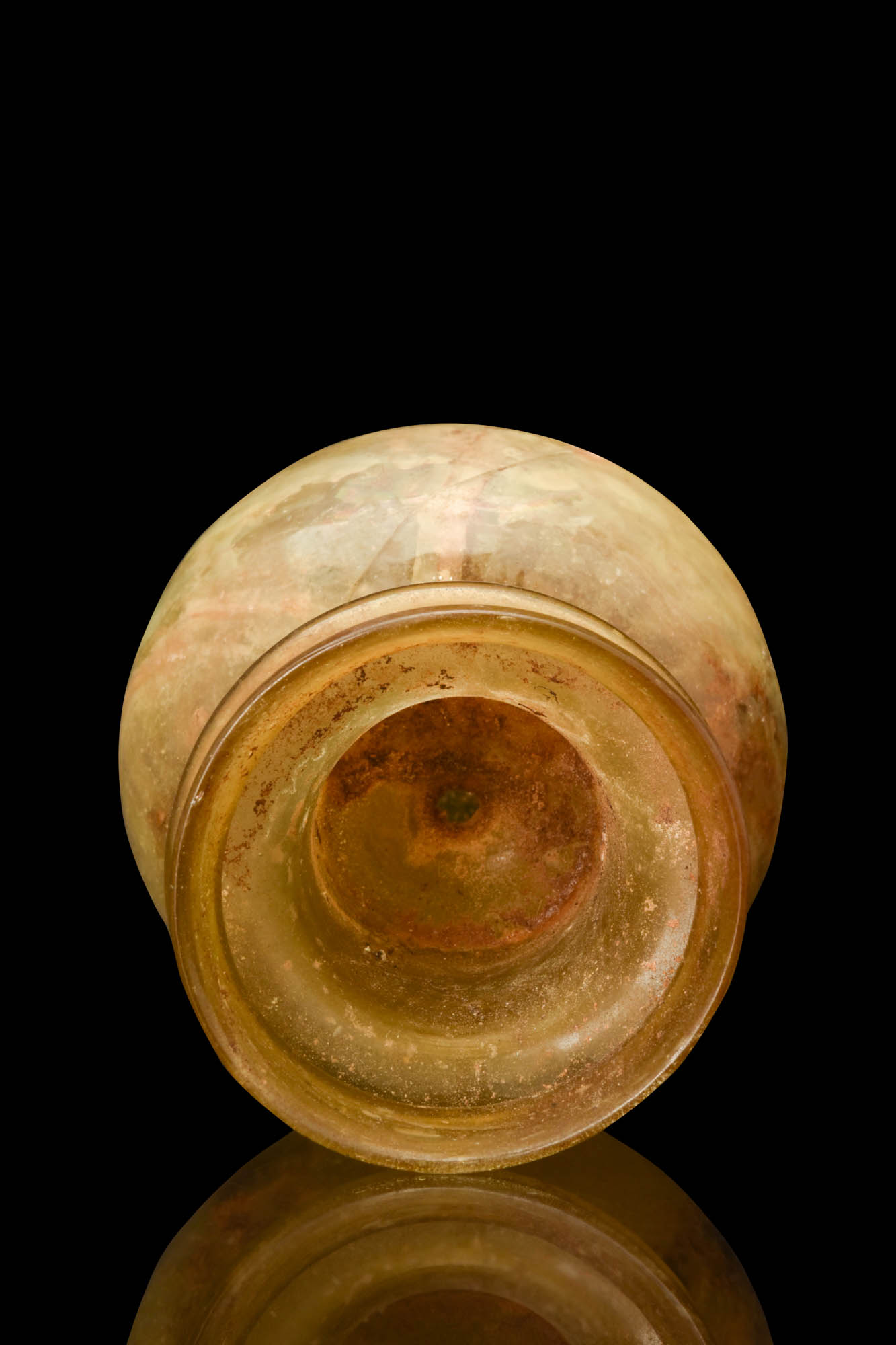 RARE ROMAN GLASS SPRINKLER FLASK - Image 4 of 7