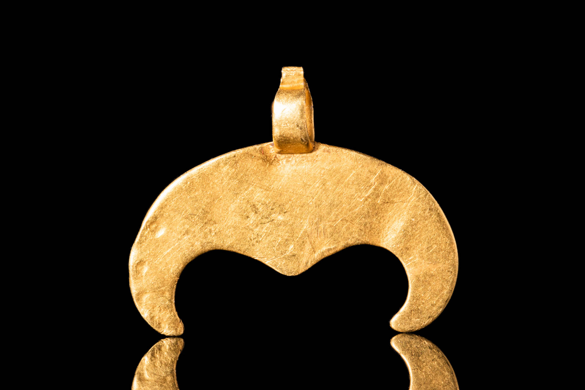 VIKING GOLD LUNAR PENDANT