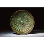 ACHAEMENID BRONZE DECORATED PHIALE