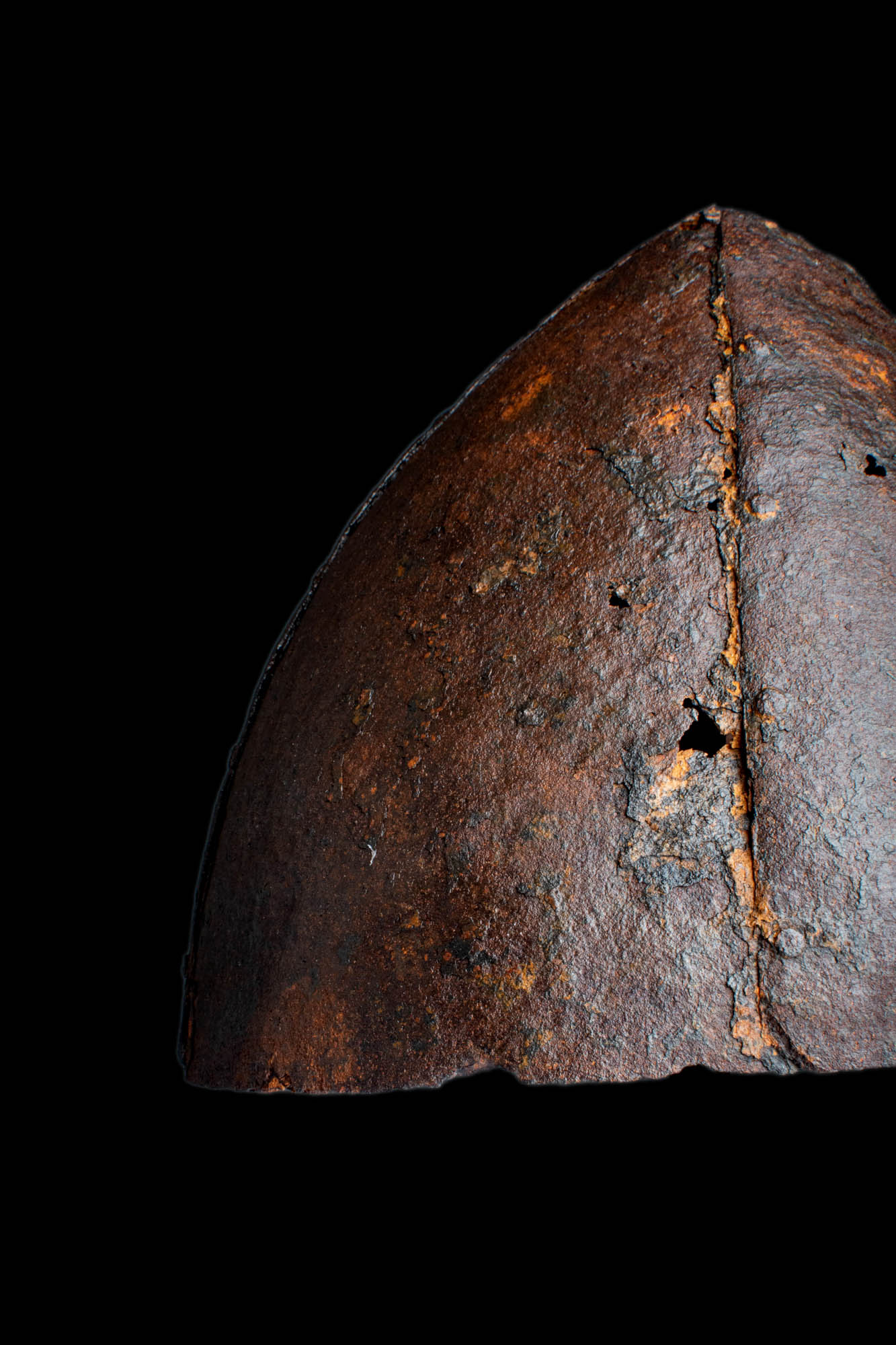 VIKING FOUR-PLATE IRON SPANGENHELM-TYPE HELMET - Image 2 of 3