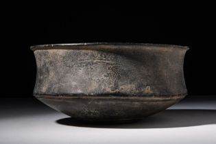 RARE MESOPOTAMIAN STONE CARINATED BOWL