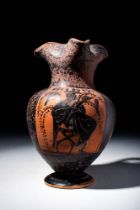 ATTIC BLACK FIGURE OINOCHOE