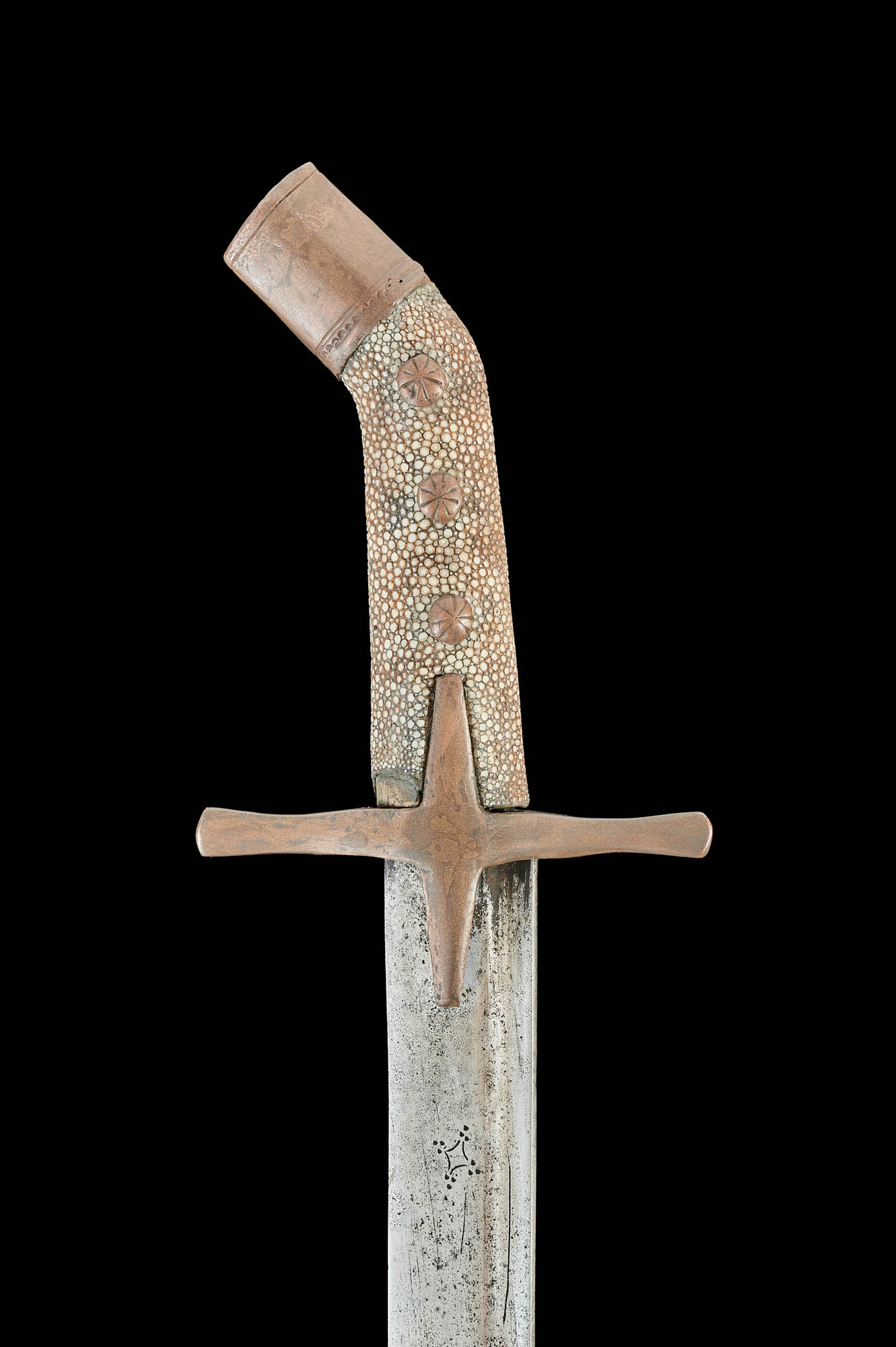 TATAR SABER SWORD DECORATED WITH RHOMBS - Image 3 of 21