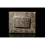 SAFAVID BOX COVER DECORATED WITH FLORAL MOTIFS