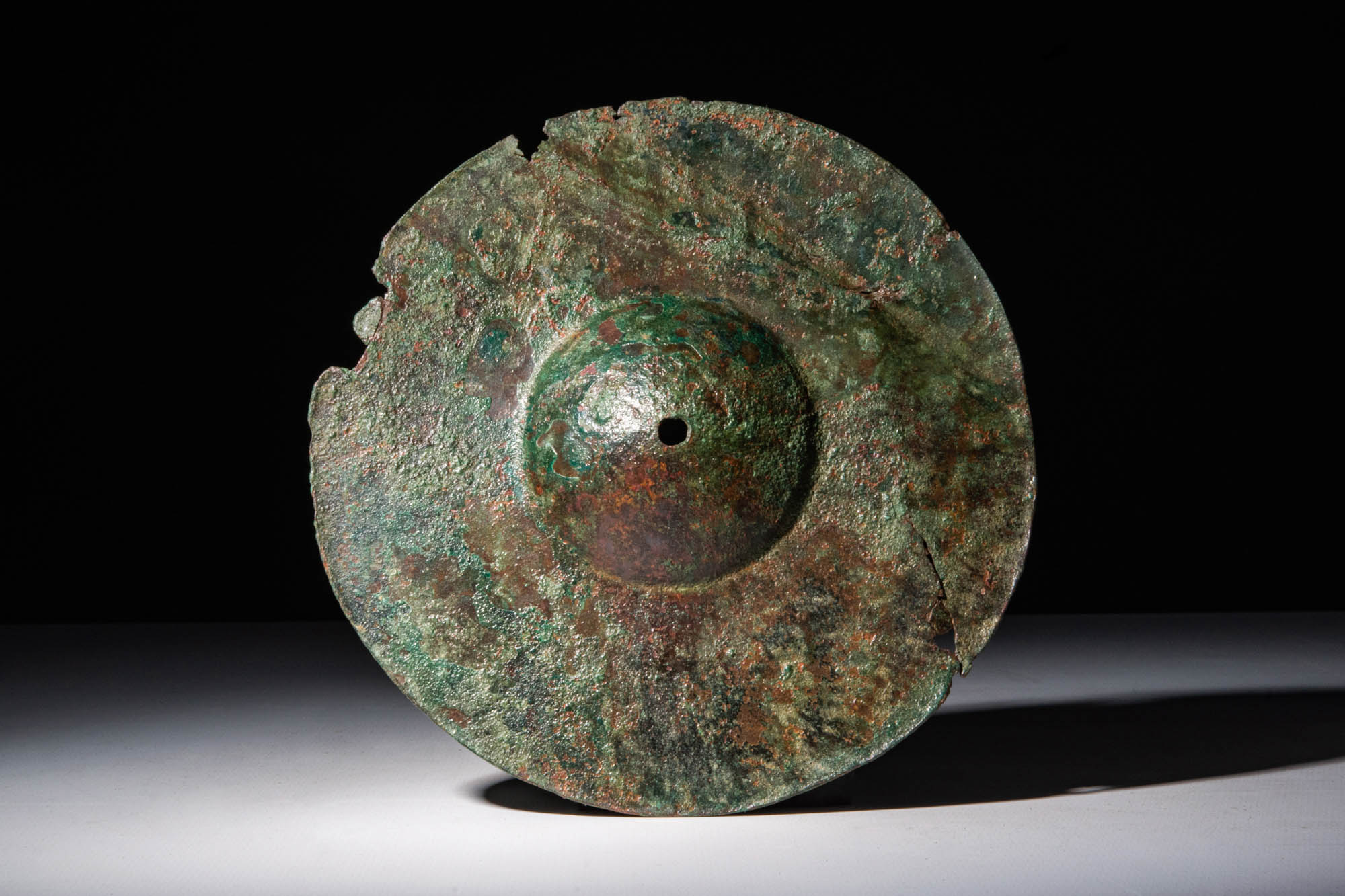 WESTERN ASIATIC BRONZE UMBO SHIELD