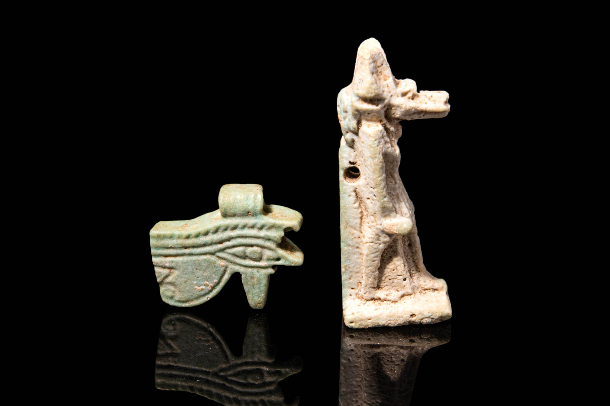 EGYPTIAN FAIENCE AMULETS