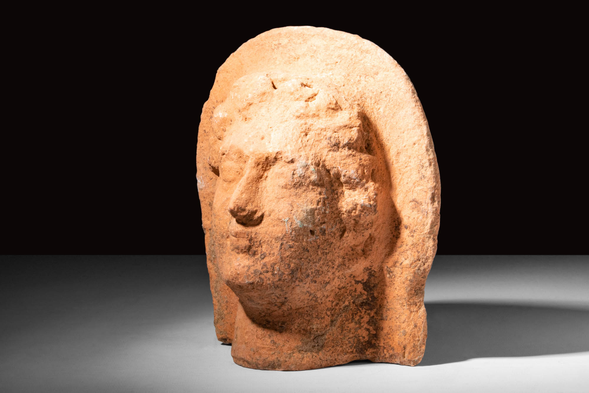 ETRUSCAN TERRACOTTA VOTIVE HEAD - Image 2 of 4