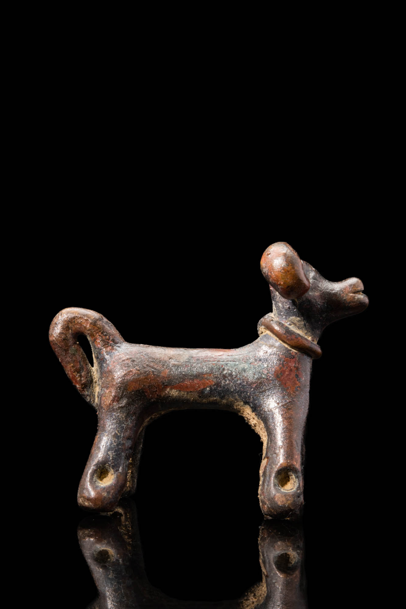 AMLASH BRONZE STATUETTE OF A RAM - Image 4 of 4