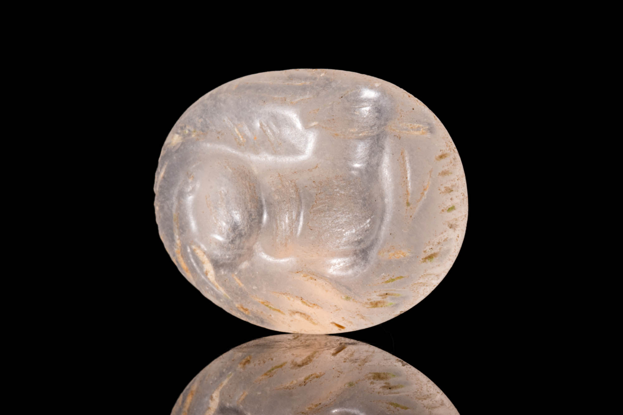 SASANIAN INTAGLIO WITH STAG - Image 2 of 4