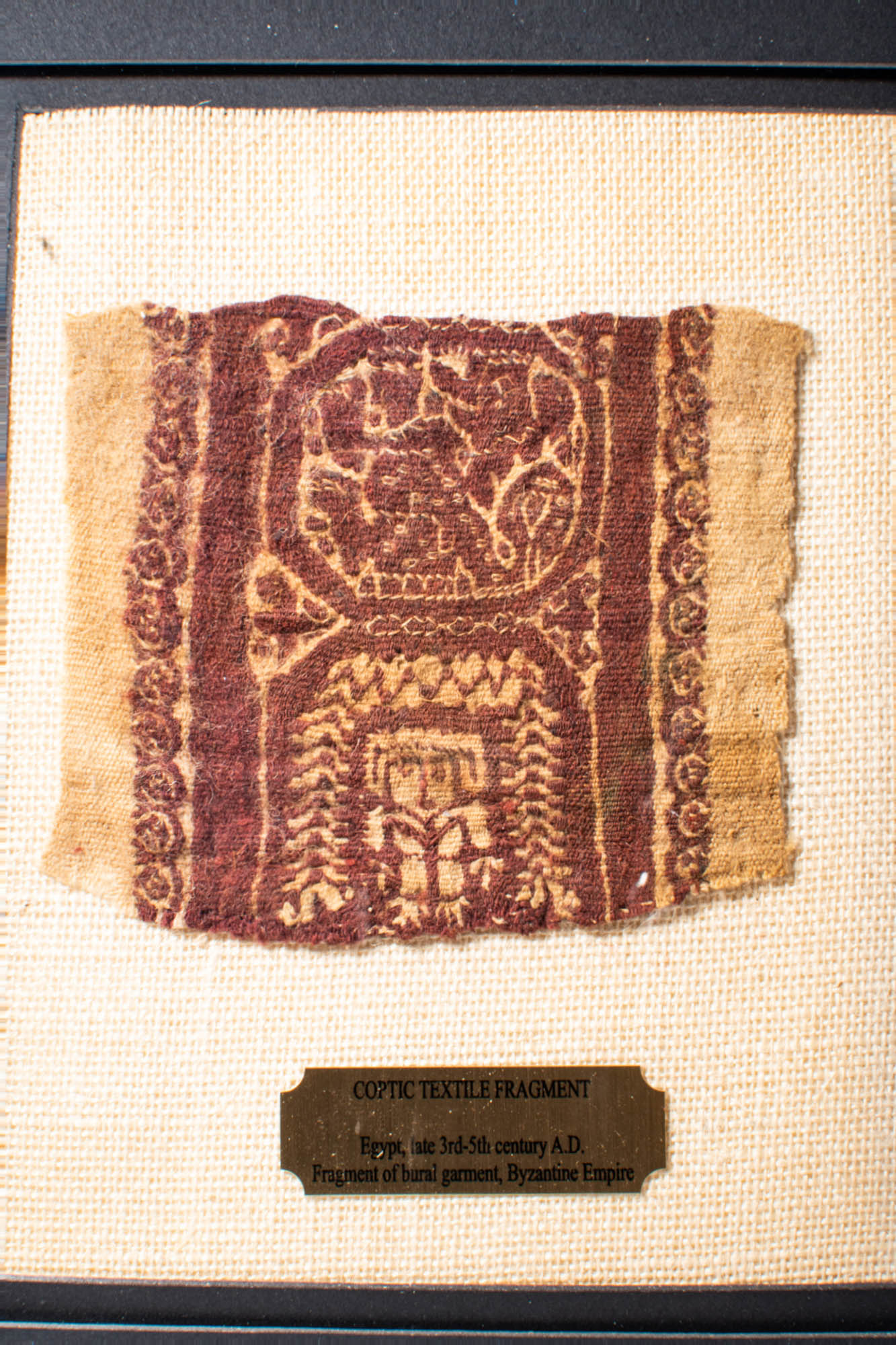 ROMAN PERIOD COPTIC FABRICS AND PAPYRUS - Image 6 of 18