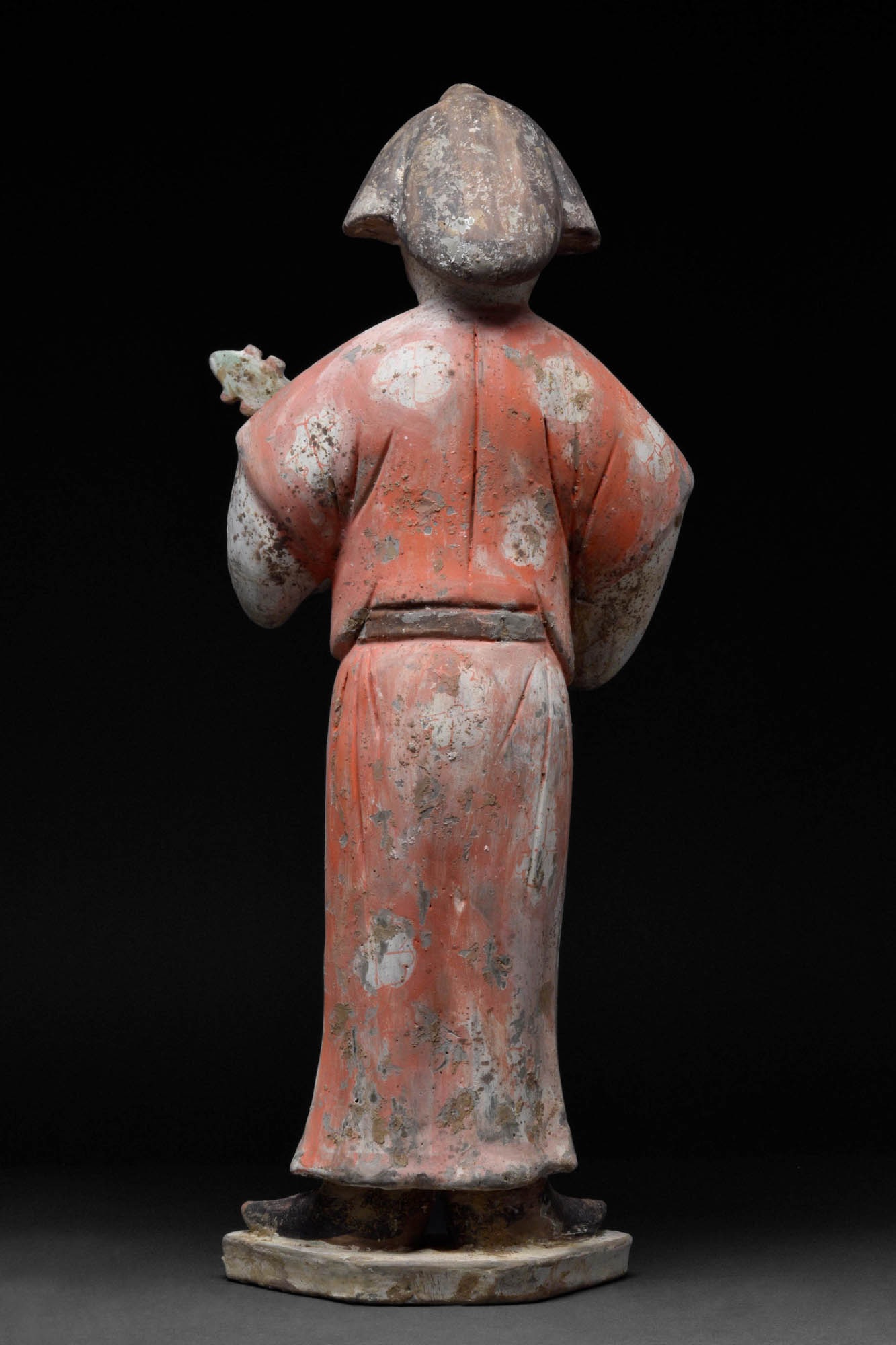 CHINESE TANG DYNASTY TERRACOTTA FEMALE MUSICIAN - TL TESTED - Image 3 of 6