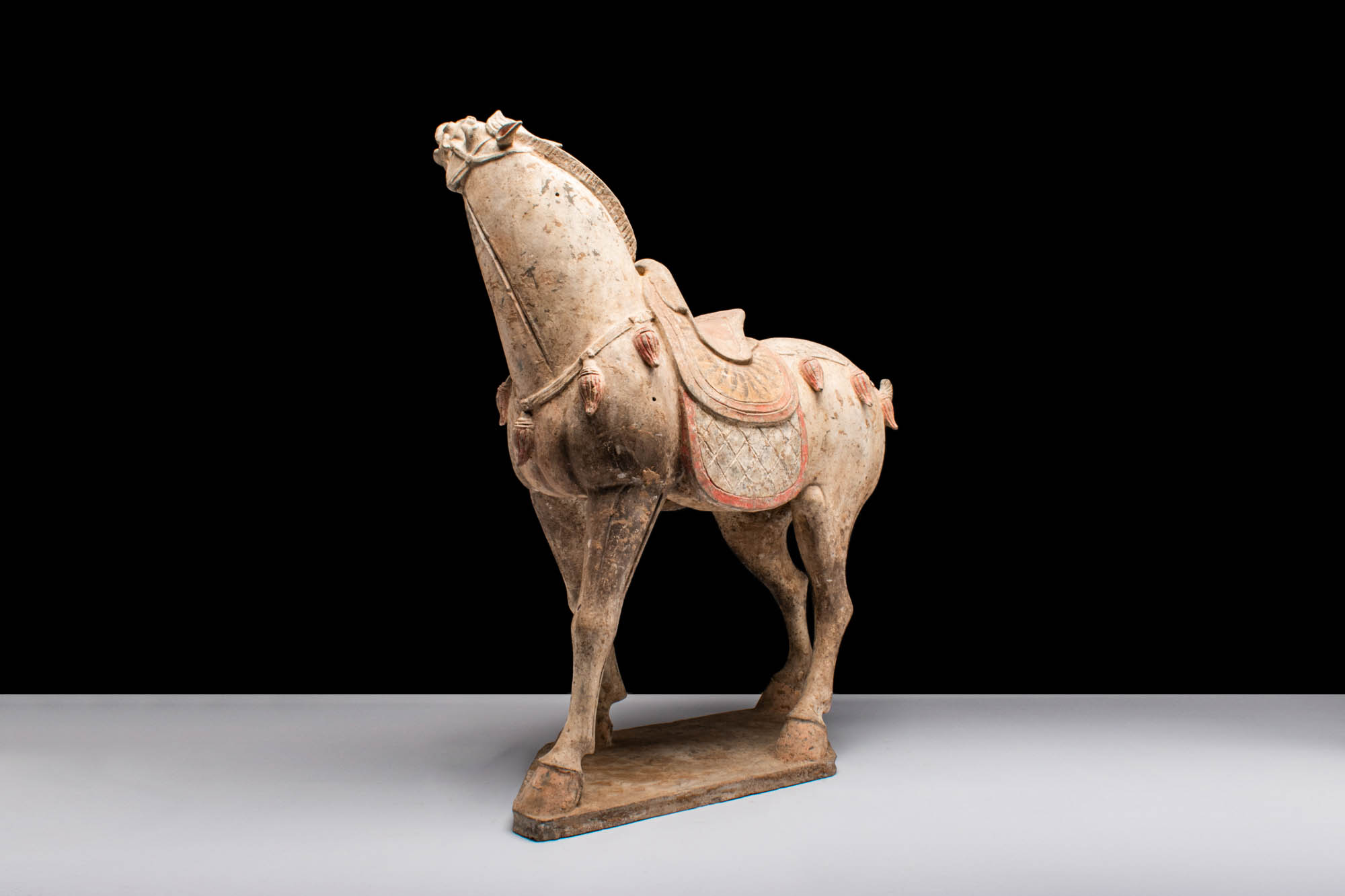 LARGE CHINESE TANG DYNASTY TERRACOTTA HORSE - TL TESTED - Image 4 of 7