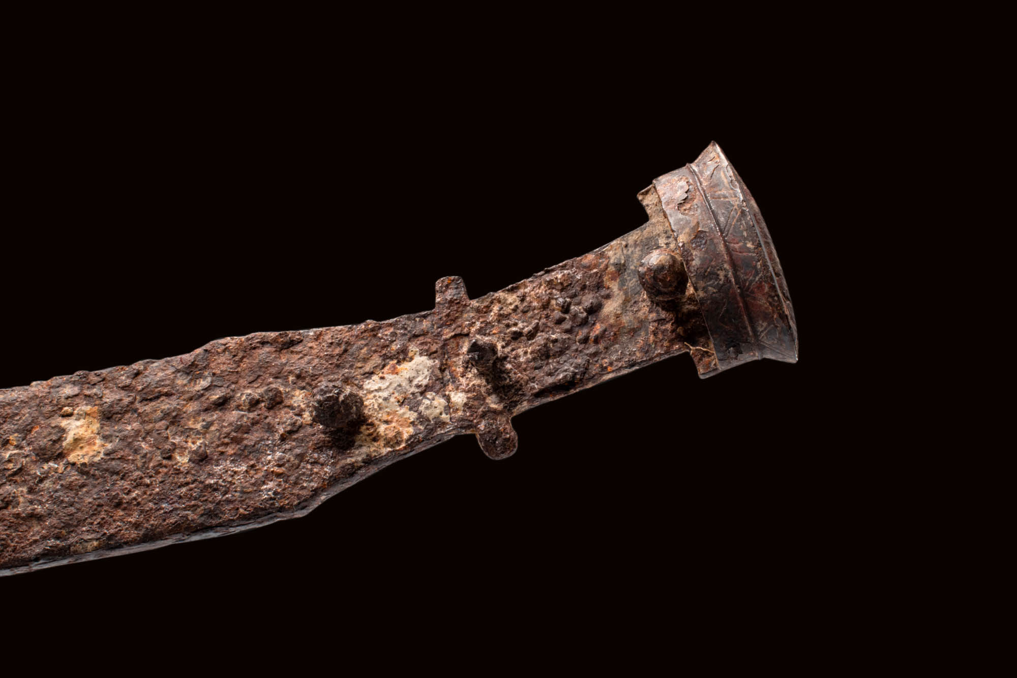 IRON AGE MAKHAIRA WITH LONG CURVED BLADE - Image 4 of 6