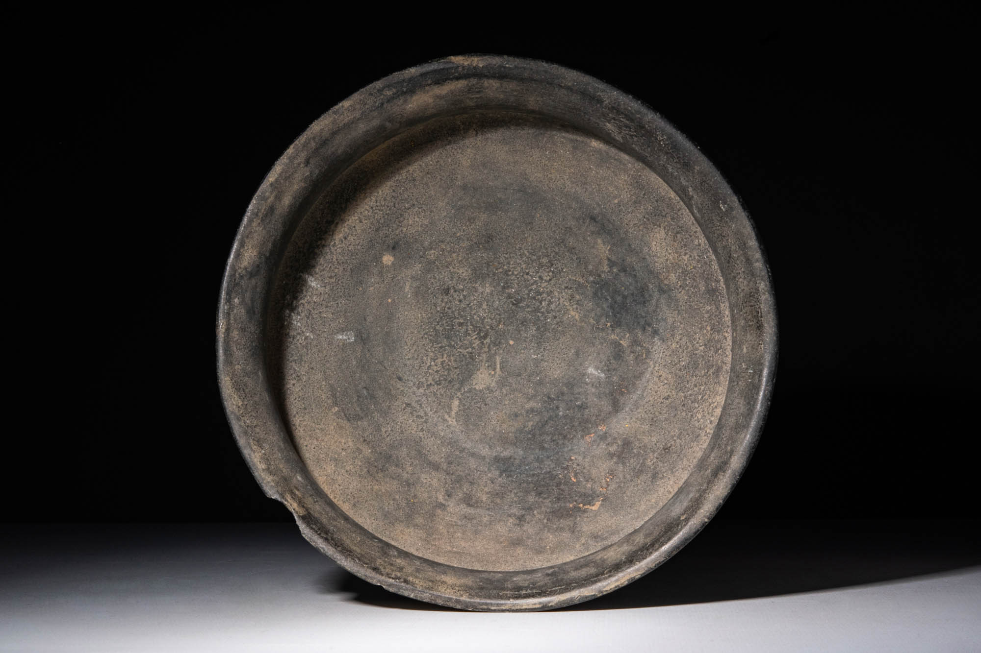 RARE MESOPOTAMIAN STONE CARINATED BOWL - Image 2 of 4