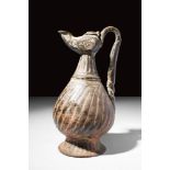 MEDIEVAL SELJUK BRONZE EWER