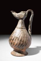 MEDIEVAL SELJUK BRONZE EWER