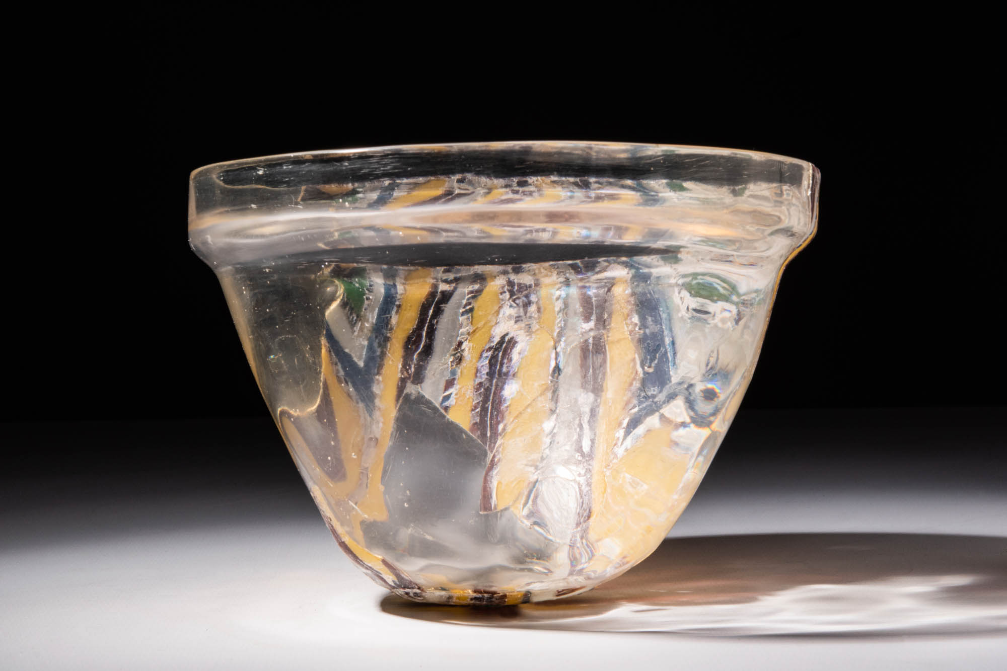 ROMAN STRIPED MOSAIC BOWL - Image 7 of 9