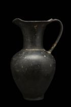 ETRUSCAN BLACK-GLAZED OINOCHOE