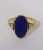 Ring mit Lapislazuli