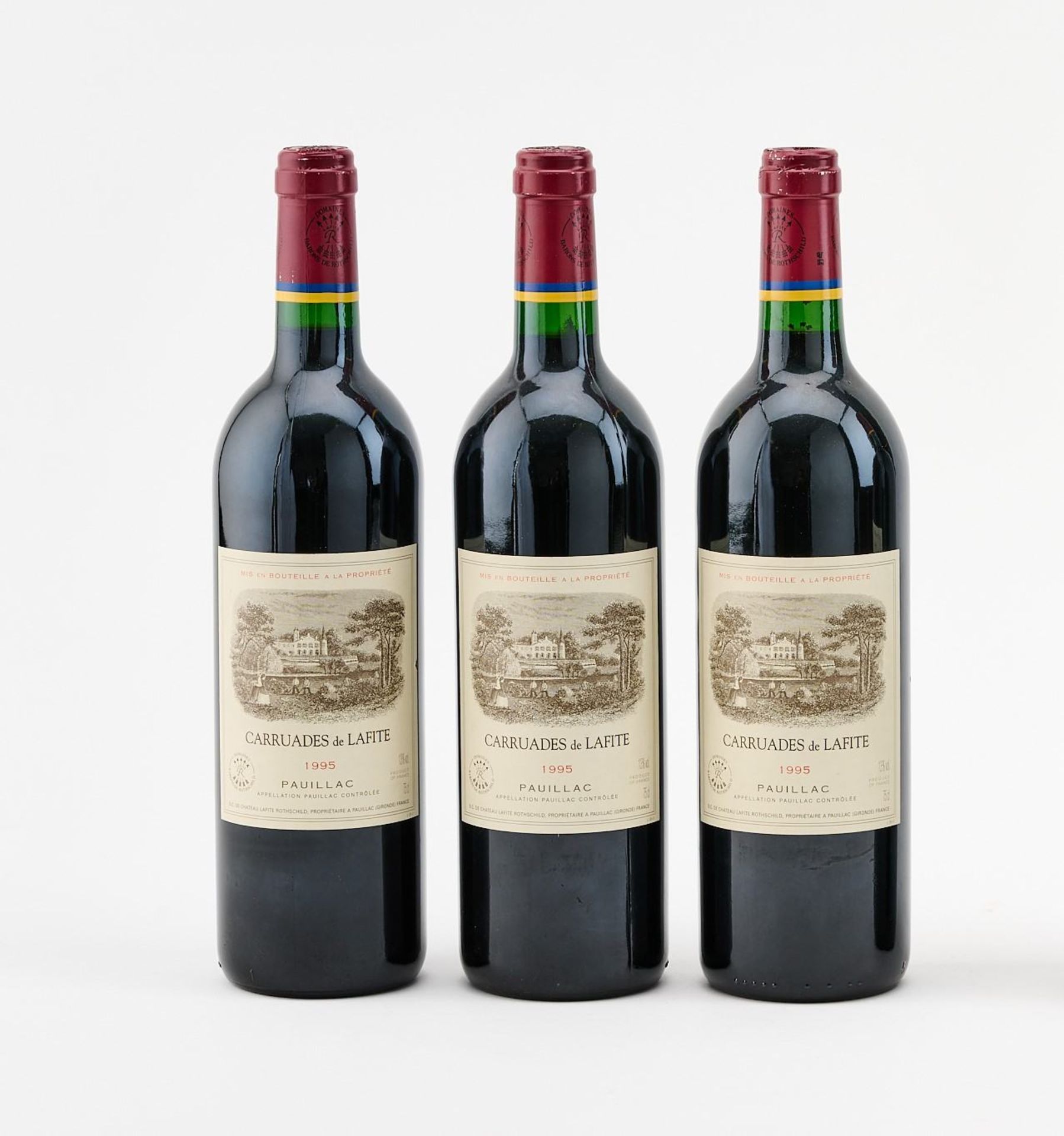 3 Fl. Carruades de Lafite 1995