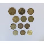 Konv. diverser Silbermünzen