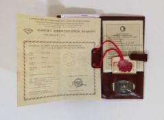 Versiegelter Brillant 0,27 ct