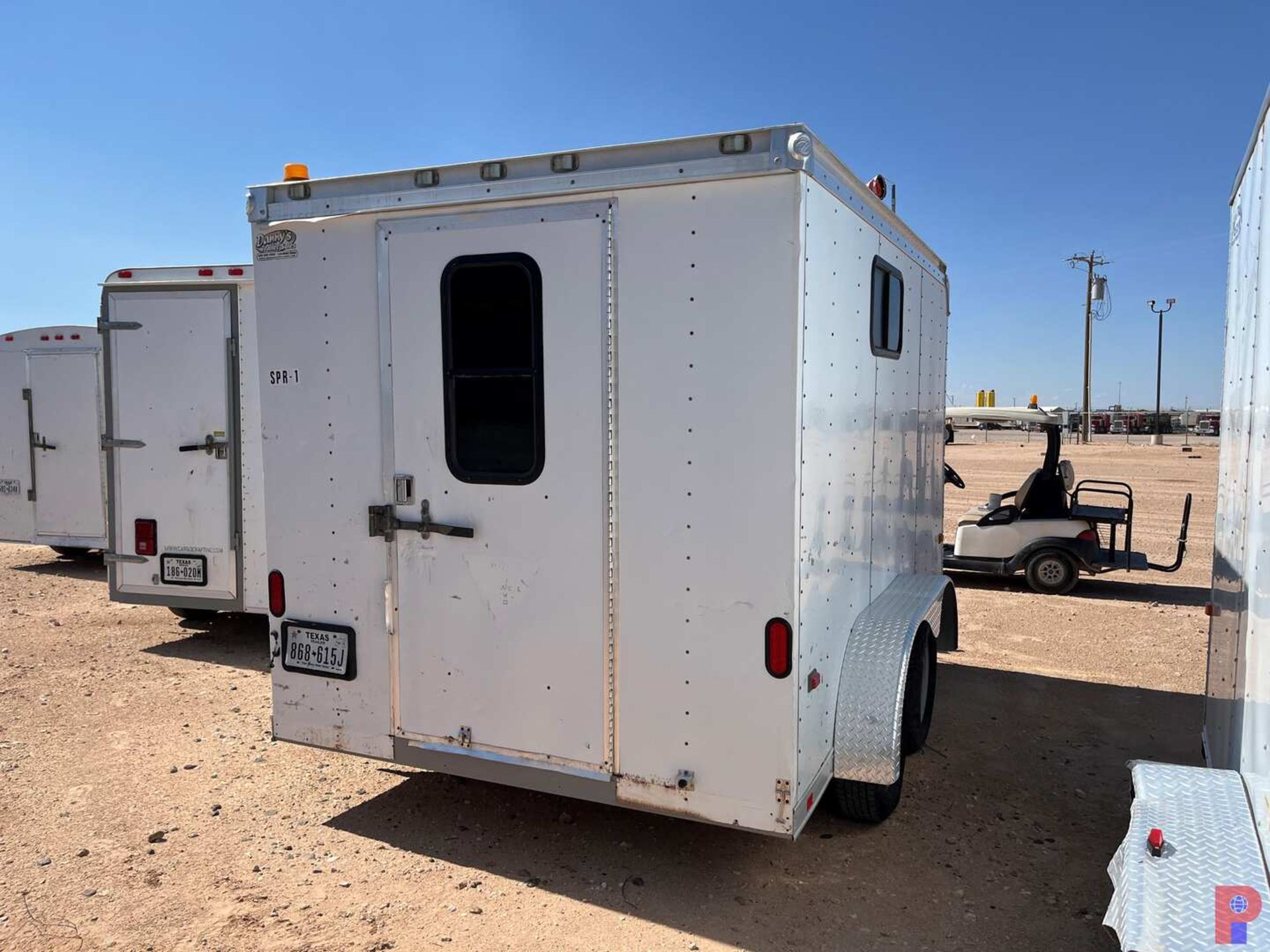 2008 CLASSIC 12’X7’ T/A CREW TRAILER - Bild 2 aus 5