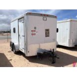 2015 CARGO CRAFT 12’ X 7’ T/A CREW TRAILER