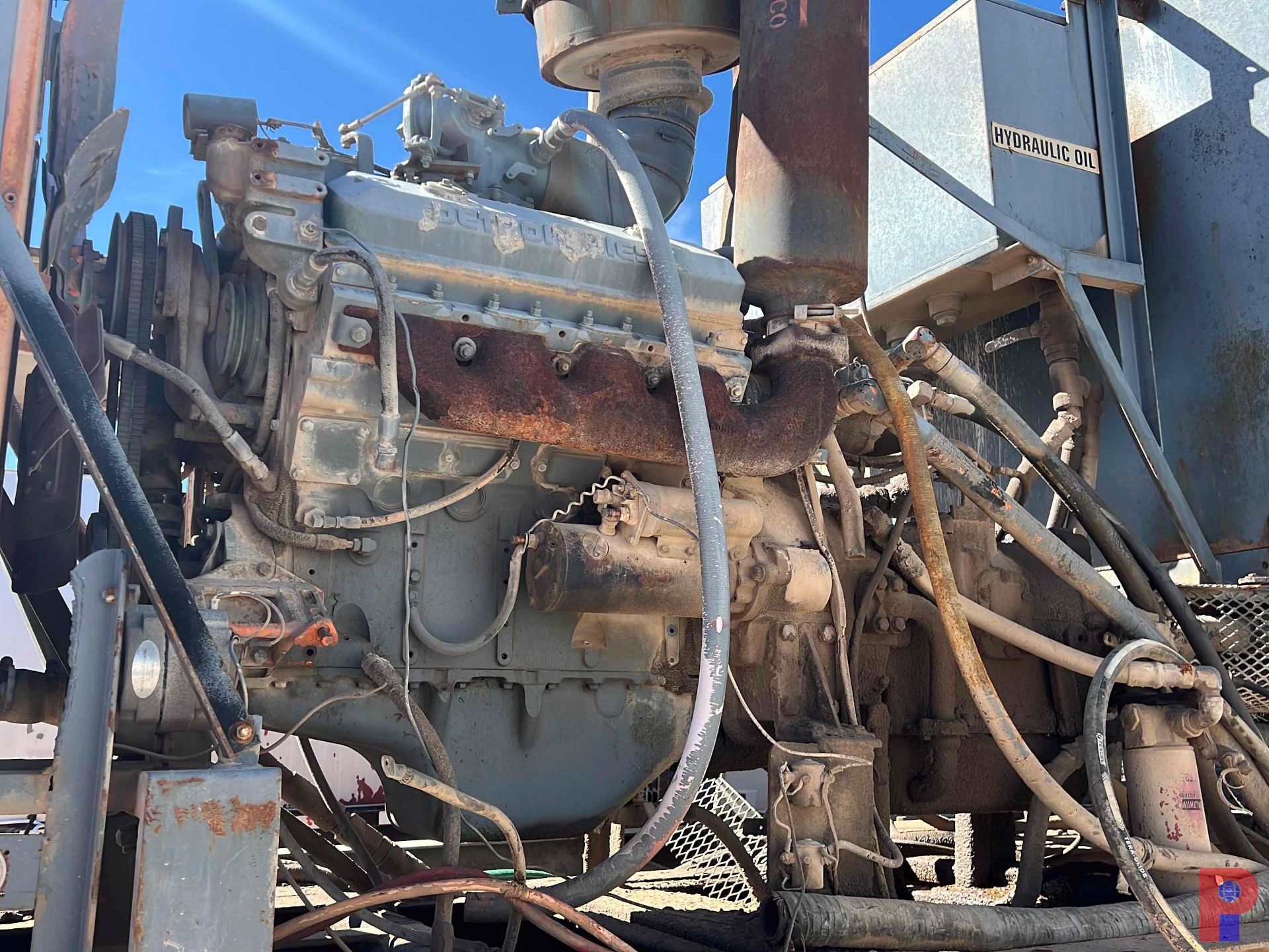 1972 SHOP BUILT CEMENT PUMP TRAILER - Image 10 of 10