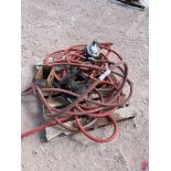 (2) 1” DIAPHRAGM PUMPS W/ HOSES & HOSE FITTINGS