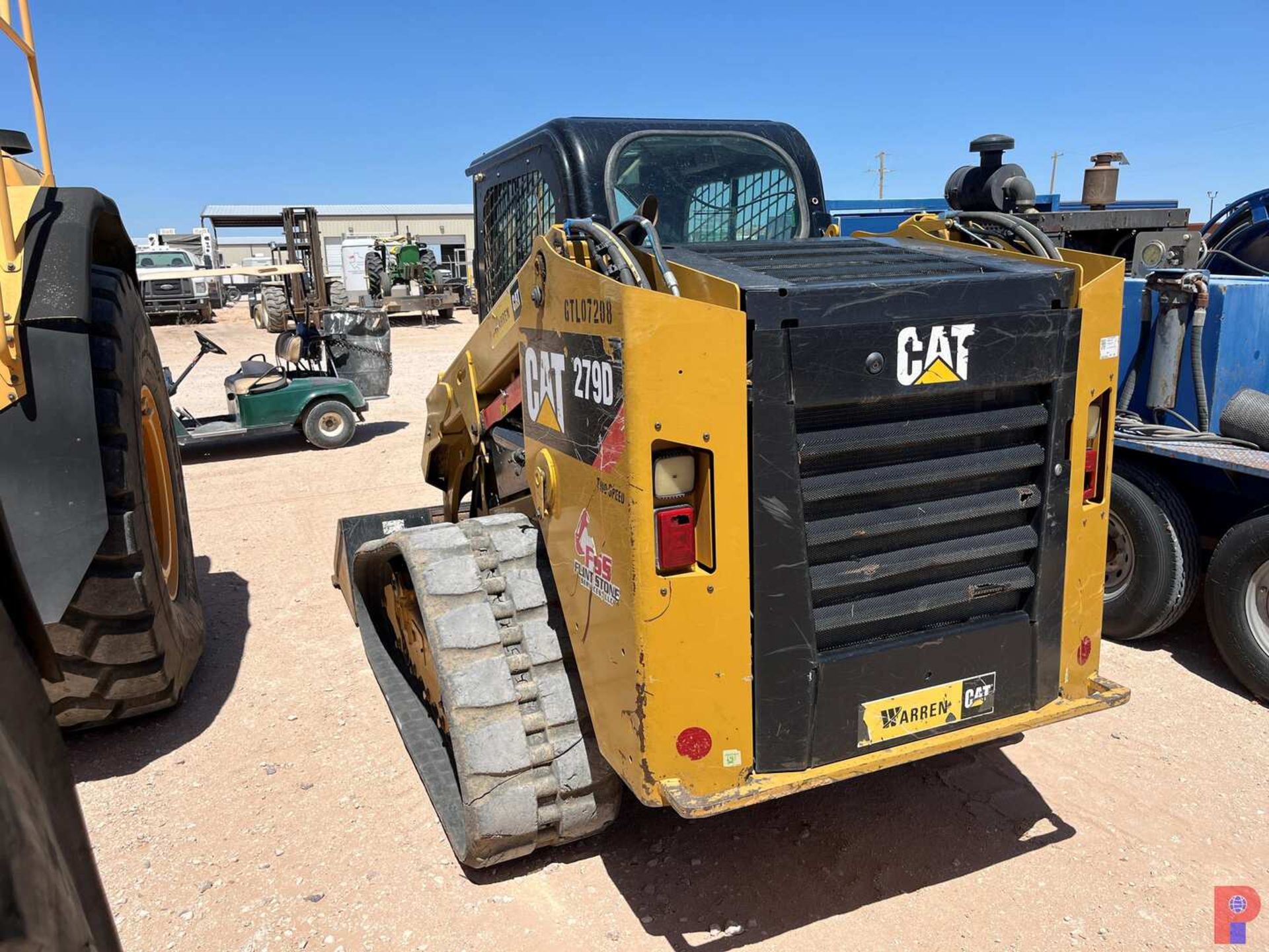 CAT 279D SKID STEER CAT0279DLGTL07208 - Image 4 of 8