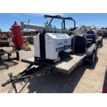 16’ X 7’ T/A BO TRAILER W/ ALLMAND LIGHT TOWER