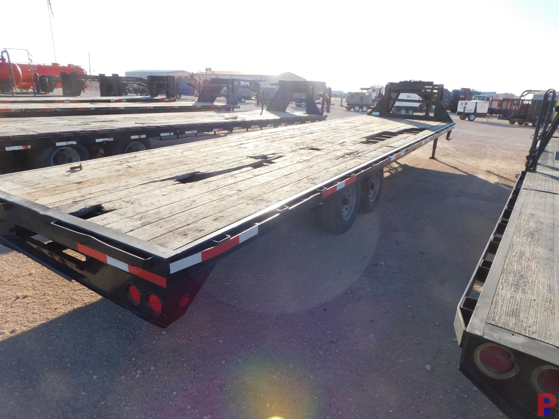 2014 PJ TRAILERS SGL WHEEL T/A FLATBED GN TRAILER - Image 5 of 5