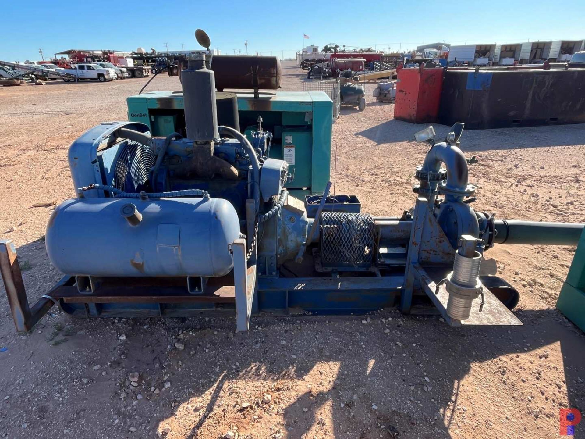 MISSION 5X6 WATER PUMP P/B: DETROIT DIESEL ENGINE