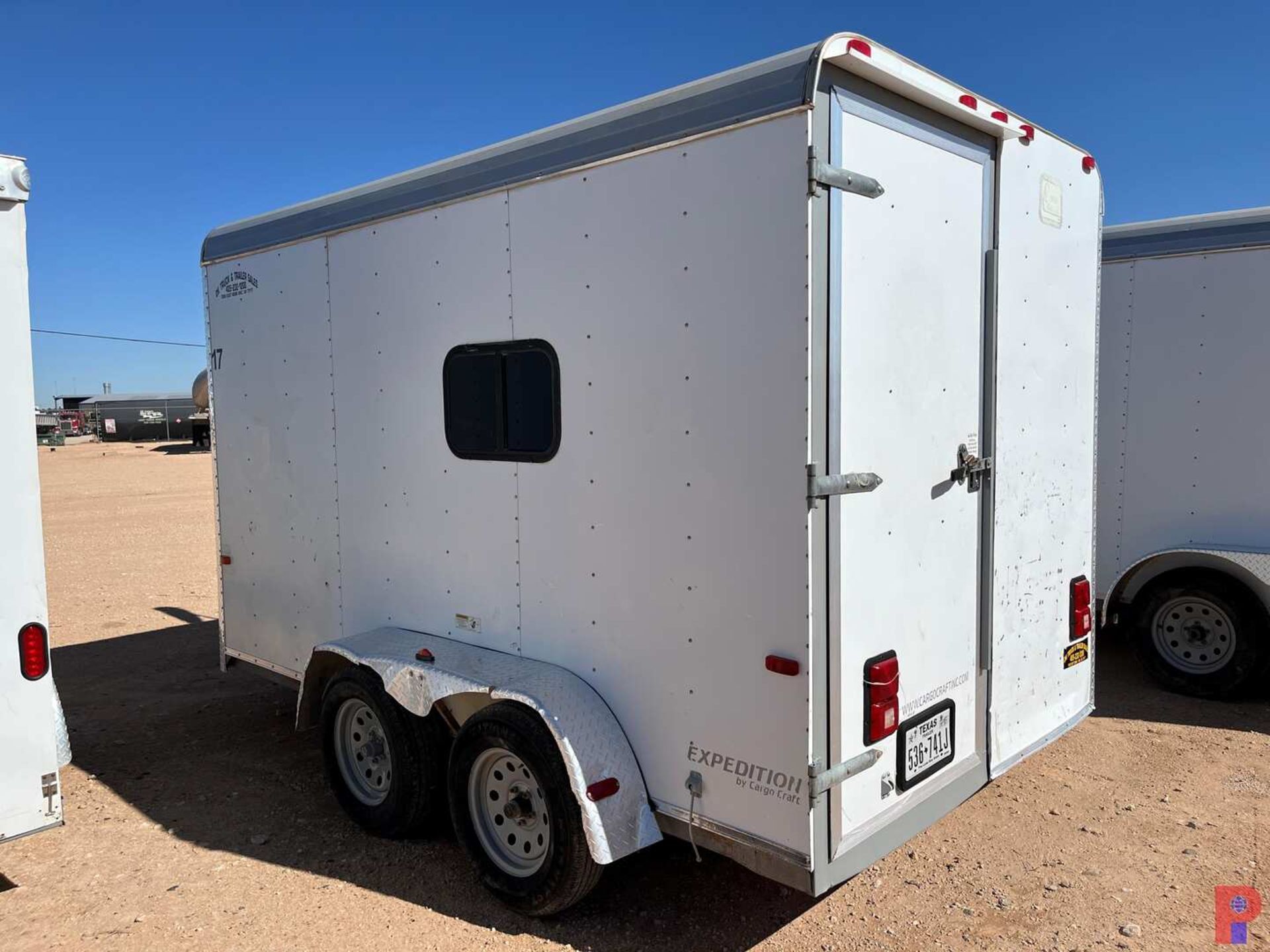 2015 CARGO CRAFT 12’ X 7’ T/A CREW TRAILER - Image 3 of 5