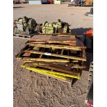 PALLET OF (16) ASSORTED SAFETY RAILS