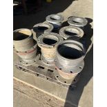 ASSORTED ALUMINUM FLANGES