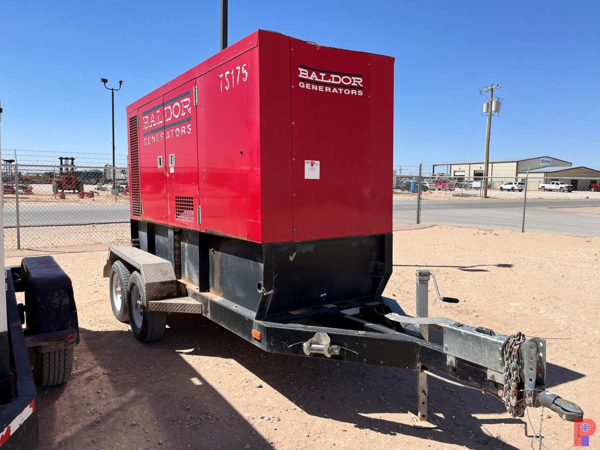 BALDOR GENERATORS TS175-3J TRAILER MOUNTED ELECTRIC GENERATOR - Image 2 of 8