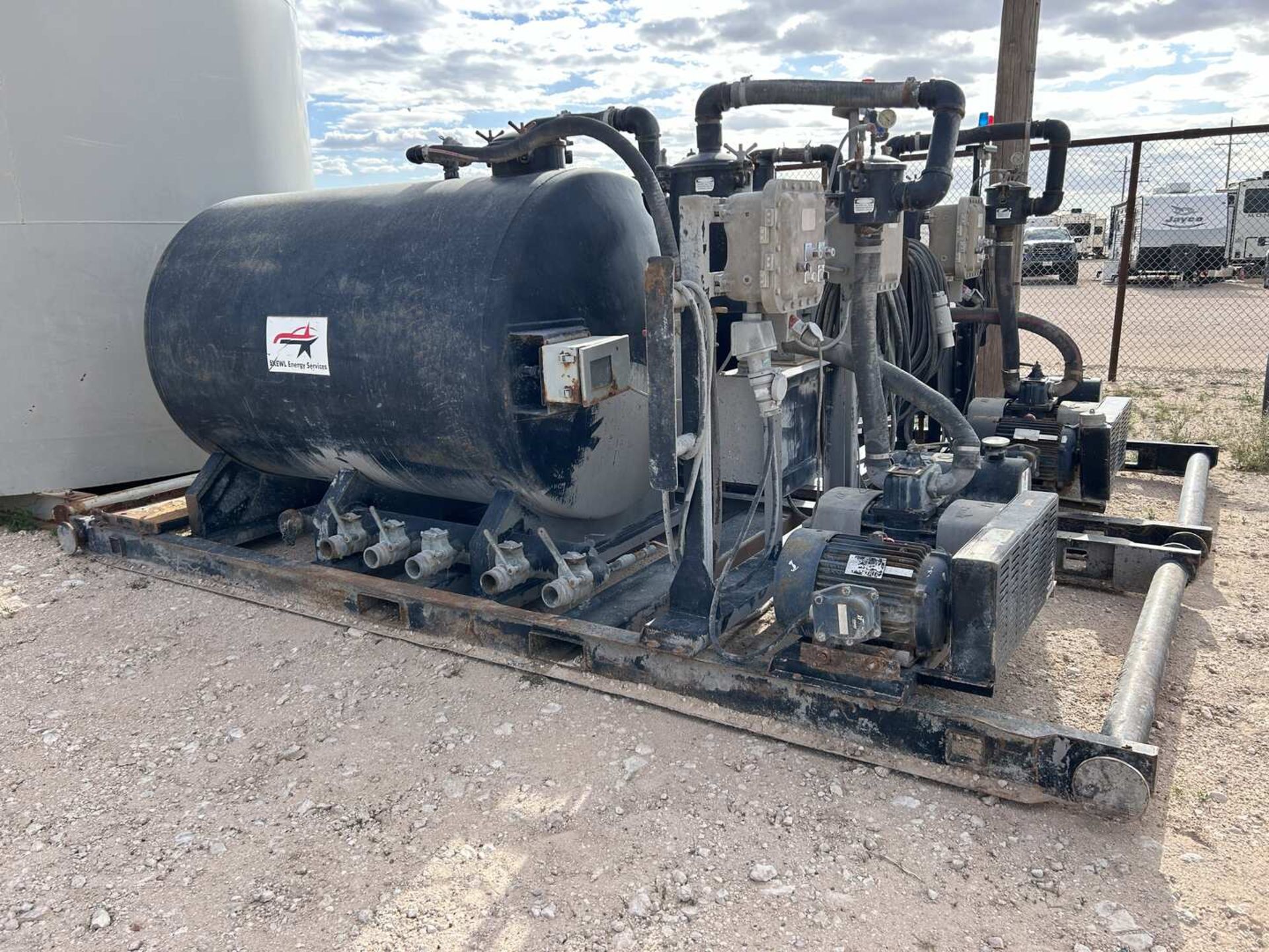 PCI MFG. 750 GAL. RIG VACUUM SYSTEM