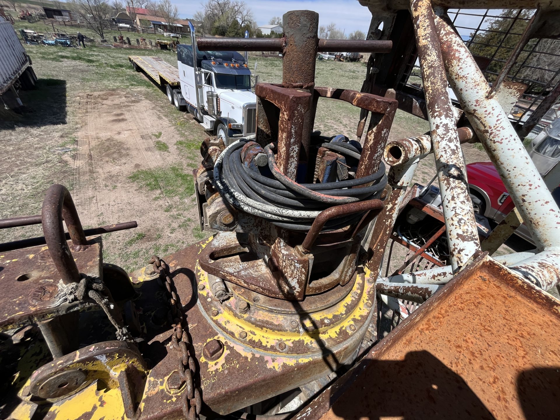 1984 FRANKS 1287/160 DBL DRUM BACK-IN WELL SERVICE RIG - Image 15 of 25