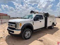 2017 FORD F-550 EXT CAB MECHANICS TRUCK