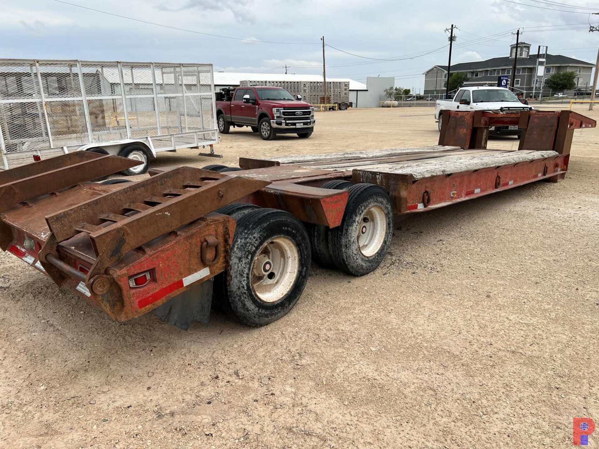 1973 HYSTER LOWBOY TRAILER - Image 3 of 14