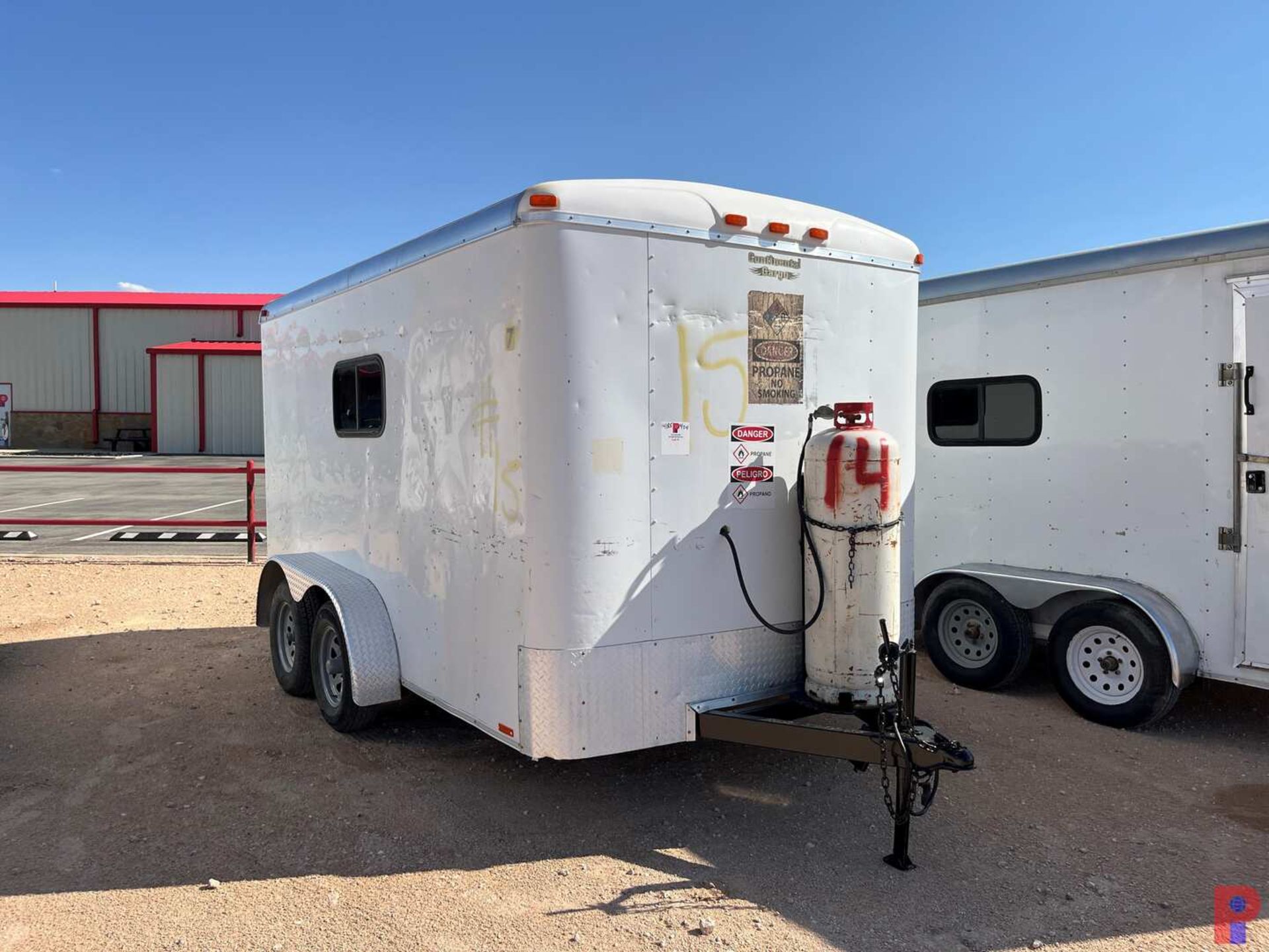 2014 CONTINENTAL CARGO T/A ENCLOSED TRAILER