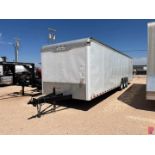 2014 HAULMARK 32' X 8' 3-AXLE ENCLOSED CARGO TRAILER