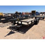 2008 AMERITRAIL 20’ X 7’ T/A BUMPER PULL TRAILER