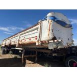 1997 TRAVIS T/A 38’ END DUMP TRAILER