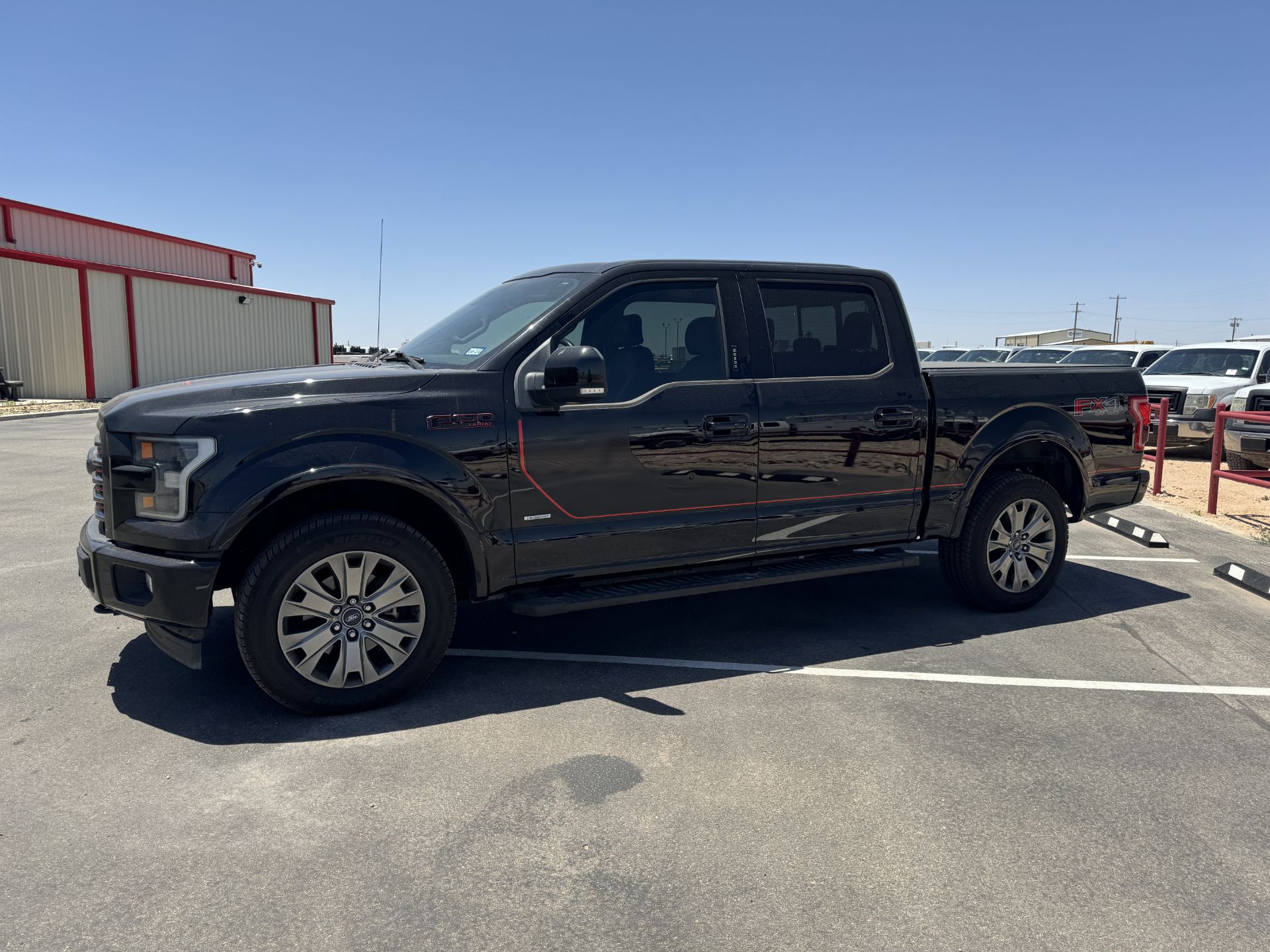 2017 FORD CREW CAB LARIAT 4X4