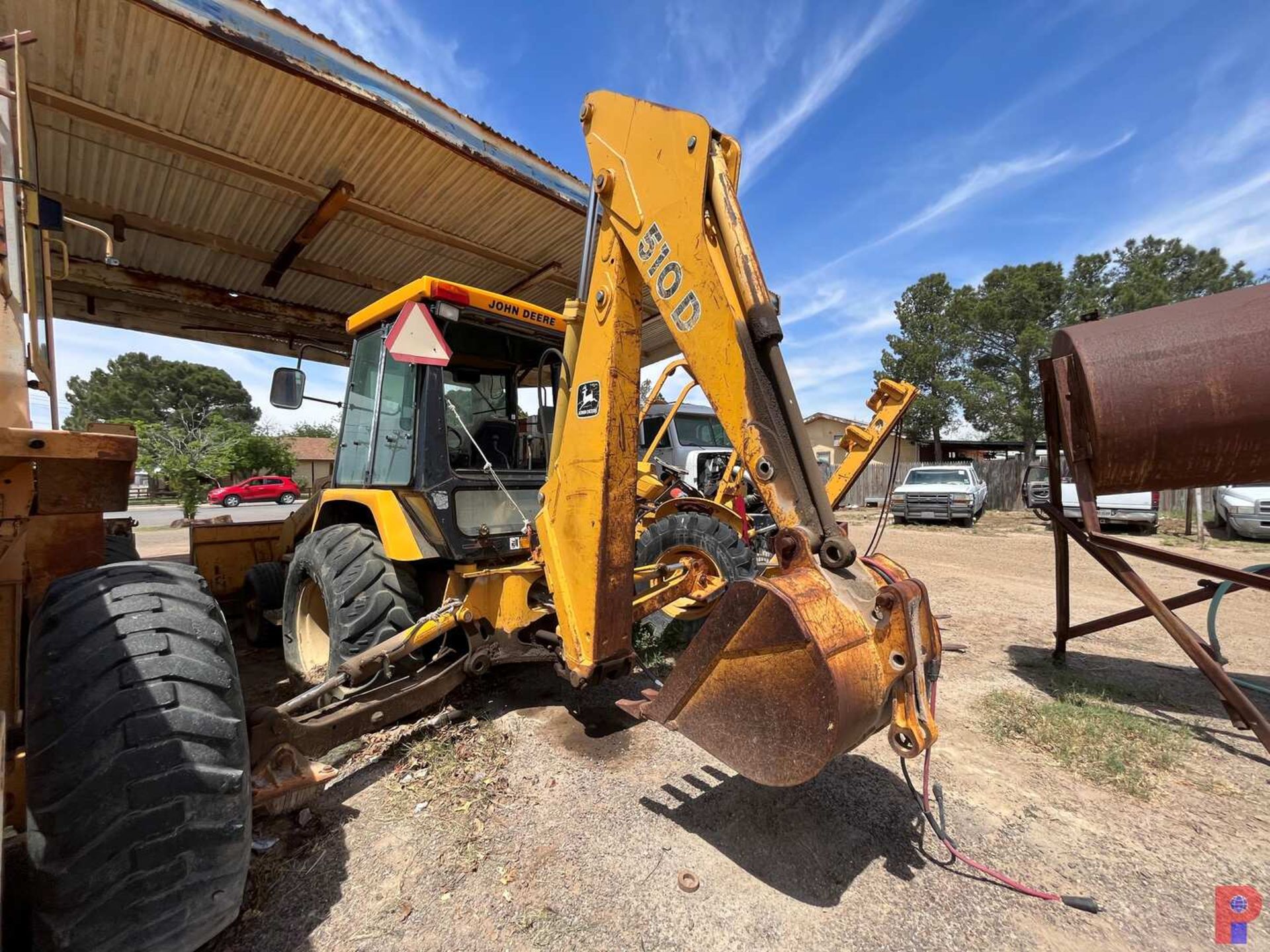 1992 JOHN DEERE 510D BACKHOE - Image 8 of 16