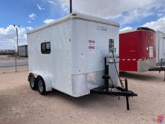 2015 LARK 12’ X 7’ T/A CREW TRAILER